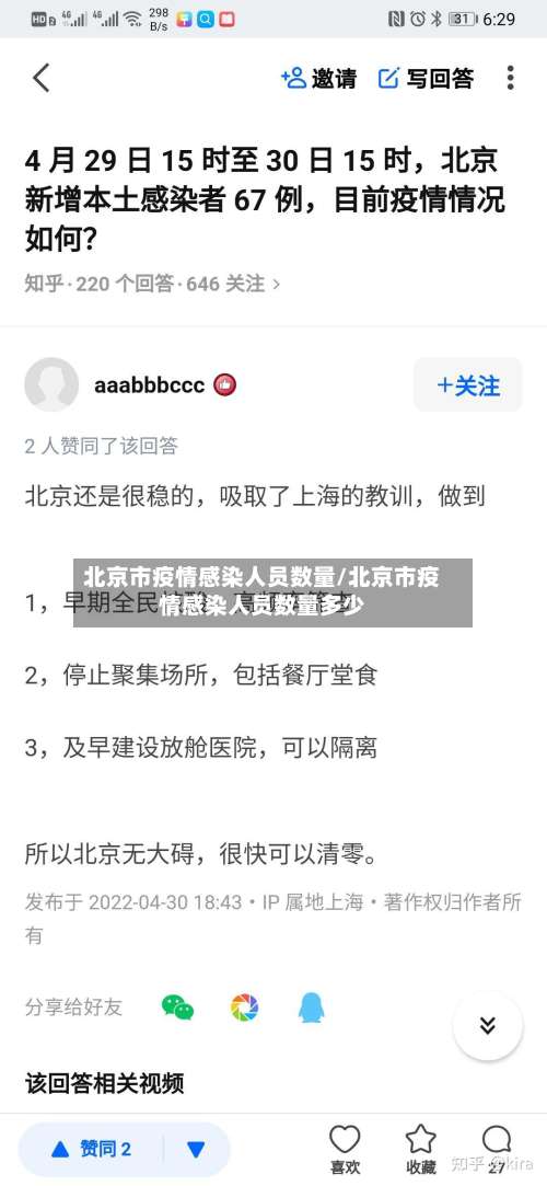 北京市疫情感染人员数量/北京市疫情感染人员数量多少-第1张图片