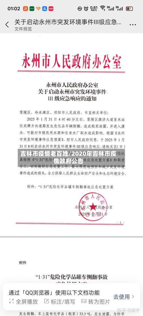 吉林市疫情老百姓/2020年吉林市疫情政府公告-第2张图片
