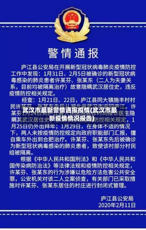 武汉市最新警情通报疫情(武汉市最新疫情情况报告)-第2张图片