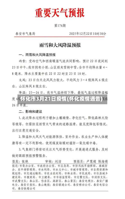 怀化市3月21日疫情(怀化疫情通告)-第1张图片