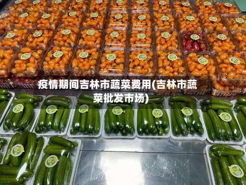 疫情期间吉林市蔬菜费用(吉林市蔬菜批发市场)-第1张图片