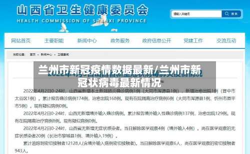 兰州市新冠疫情数据最新/兰州市新冠状病毒最新情况-第1张图片