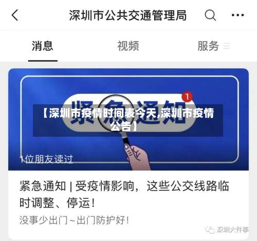 【深圳市疫情时间表今天,深圳市疫情公告】-第1张图片
