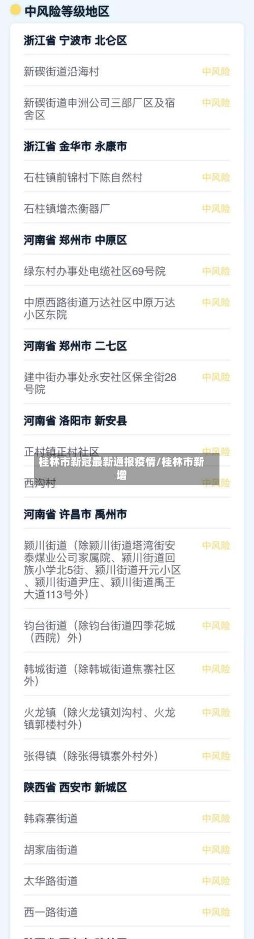 桂林市新冠最新通报疫情/桂林市新增-第1张图片