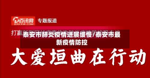 泰安市肺炎疫情进展缓慢/泰安市最新疫情防控-第2张图片