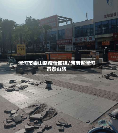 漯河市泰山路疫情防控/河南省漯河市泰山路-第1张图片
