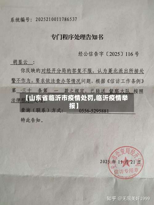 【山东省临沂市疫情处罚,临沂疫情举报】-第1张图片