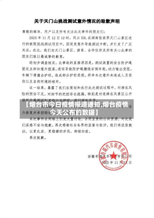 【烟台市今日疫情报道通知,烟台疫情今天公布的数据】-第1张图片