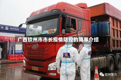 广西钦州市市长疫情防控的简单介绍-第1张图片